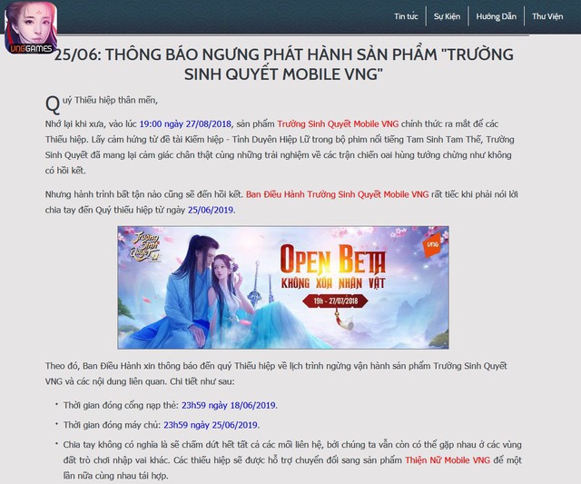 Thêm một game mobile Việt Nam ra đi mãi mãi vào đầu mùa Hè - Ảnh 2.