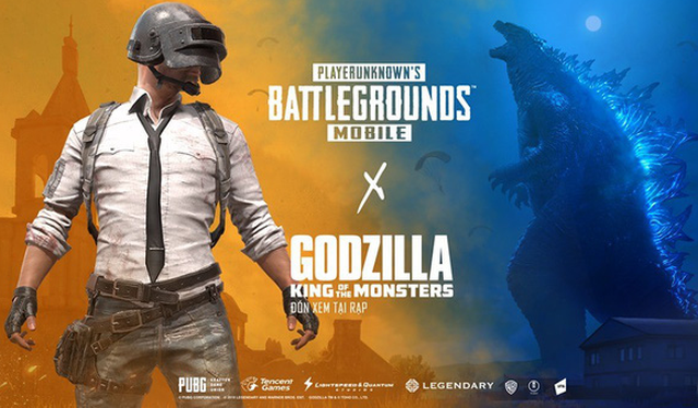 Ăn theo Godzilla, PUBG Mobile cho gamer quay trang phục Vua Quái Thú khá ngầu lòi và đẹp mắt - Ảnh 1.