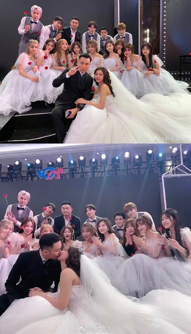Hốt hoảng hôn lễ của mẫu nữ xứ Trung: Nhan sắc thảm họa từ cô dâu đến khách mời toàn hotgirl Weibo bị bóc trần - Ảnh 19.
