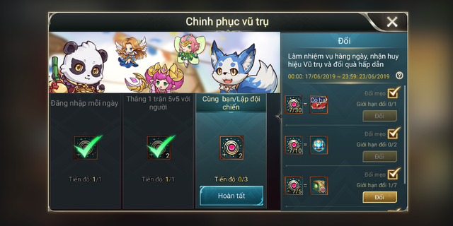 Liên Quân Mobile: Mở Rương Vũ Trụ, game thủ nhận về toàn Loa to, Ruby, thẻ thử các loại - Ảnh 1.