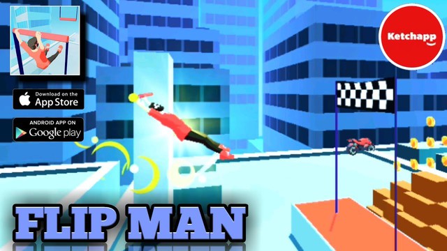 Thử ngay Flip Man – Tựa game nhào lộn sẽ khiến bạn thích mê - Ảnh 1.