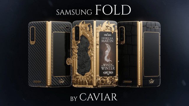 Đây là Galaxy Fold phiên bản Game of Thrones cực chất và chát: Đắt gấp 4 lần bản thường - Ảnh 2.
