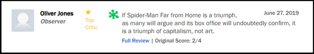 Review đầu tiên Spider-Man: Far From Home: Được khen là phần Nhện hay nhất lịch sử, kết trọn vẹn Endgame - Ảnh 13.