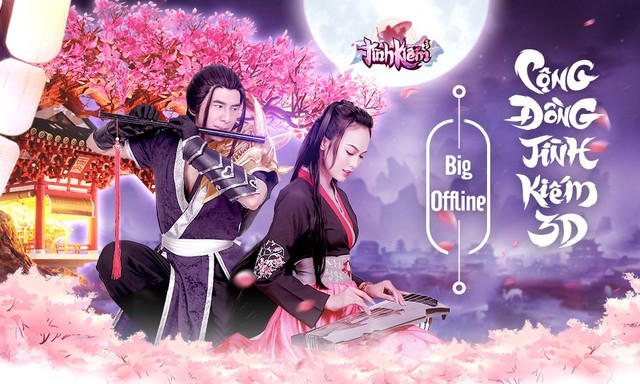 Big Offline Tình Kiếm 3D đến với các game thủ Miền Nam - Ảnh 1. Big Offline Tình Kiếm 3D đến với các game thủ Miền Nam - Ảnh 1.