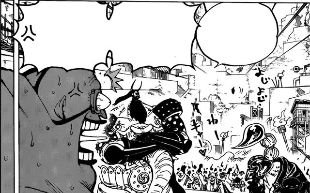 Spoiler One Piece 945 Queen Hoa Khủng Long Cổ Dai Nhưng Vẫn ăn Hanh Bởi Big Mom