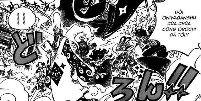 One Piece 946: Tứ Hoàng Big Mom thể hiện sức mạnh kinh hoàng - Một đấm lún đầu quyền Queen Đại Dịch - Ảnh 1.