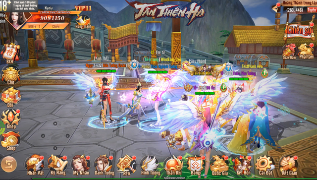 Trải nghiệm Tân Thiên Hạ - Game nhập vai quốc chiến PK phê, bắt gái phê qua chùm ảnh Việt hóa độc quyền - Ảnh 12.