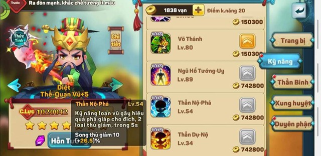 Review Quan Vũ sau khi nâng tư chất lên 17: Thánh bổ củivẫn còn khá... hên xui - Ảnh 9.