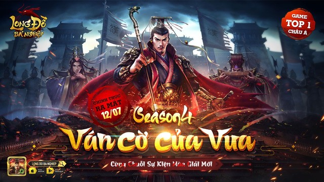 Game chiến thuật Top 1 Châu Á Long Đồ Bá Nghiệp chính thức khởi tranh Season 4: Ván cờ của Vua - Ảnh 3.