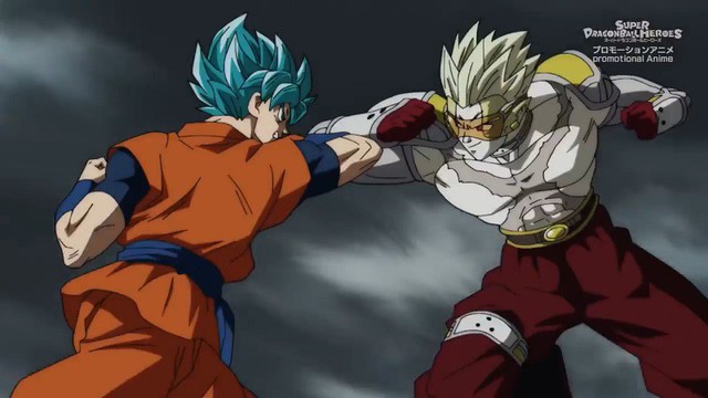 Super Dragon Ball Heroes tập 13: Goku gục ngã khi đối đầu với Super Hearts cho dù đã hóa Super Saiyan Blue - Ảnh 2.