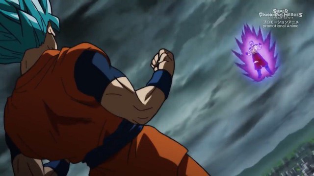 Super Dragon Ball Heroes tập 13: Goku gục ngã khi đối đầu với Super Hearts cho dù đã hóa Super Saiyan Blue - Ảnh 1.