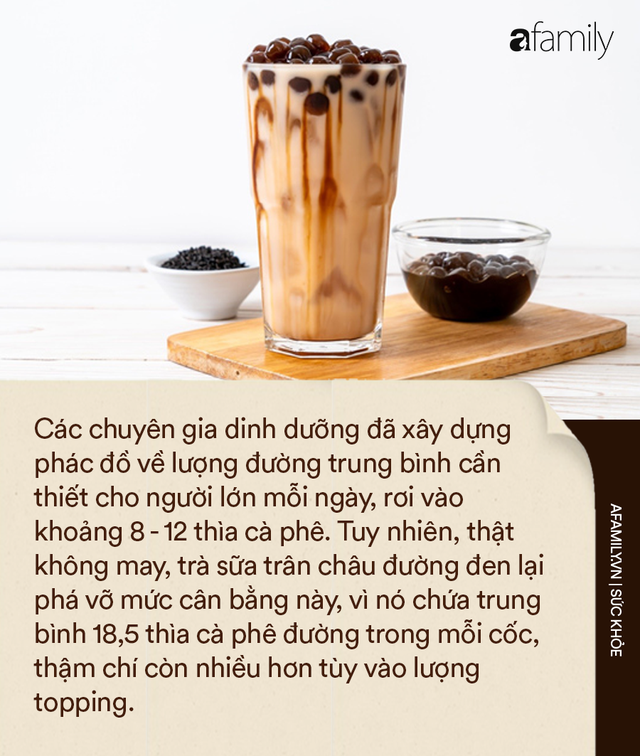 Chuyên gia Singapore cảnh báo: Trà sữa trân châu đường đen là thức uống có hại nhất trong các loại trà sữa - Ảnh 2.