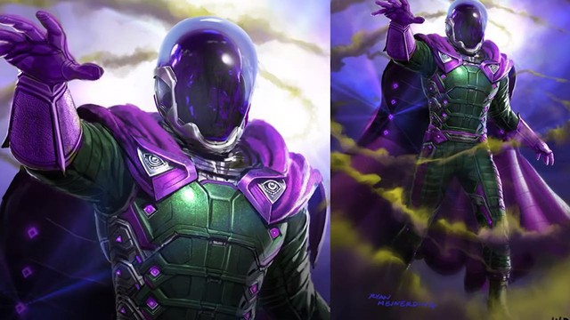 Cận cảnh mẫu concept art của Mysterio trước Far From Home, lai giữa Thanos và Green Lantern - Ảnh 2.