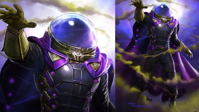 Cận cảnh mẫu concept art của Mysterio trước Far From Home, lai giữa Thanos và Green Lantern - Ảnh 5.