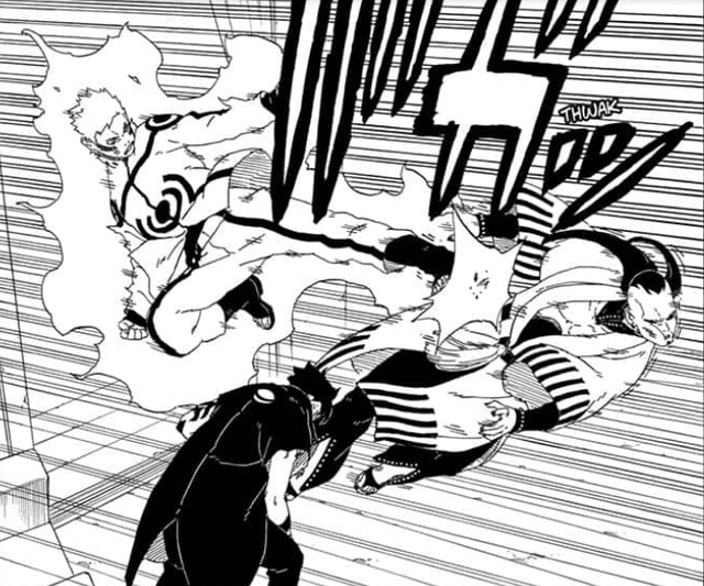Spolier Boruto chap 36: Jigen đại chiến Naruto, Kawaki mọc sừng siêu to, siêu khổng lồ bênh vực Đệ Thất - Ảnh 5.
