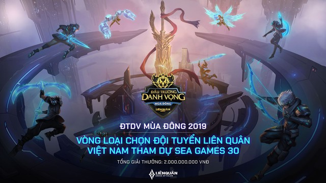 Đấu Trường Danh Vọng mùa Đông 2019 sẽ lựa chọn đội tuyển Liên Quân Việt Nam tại SEA Games 30 - Ảnh 1.