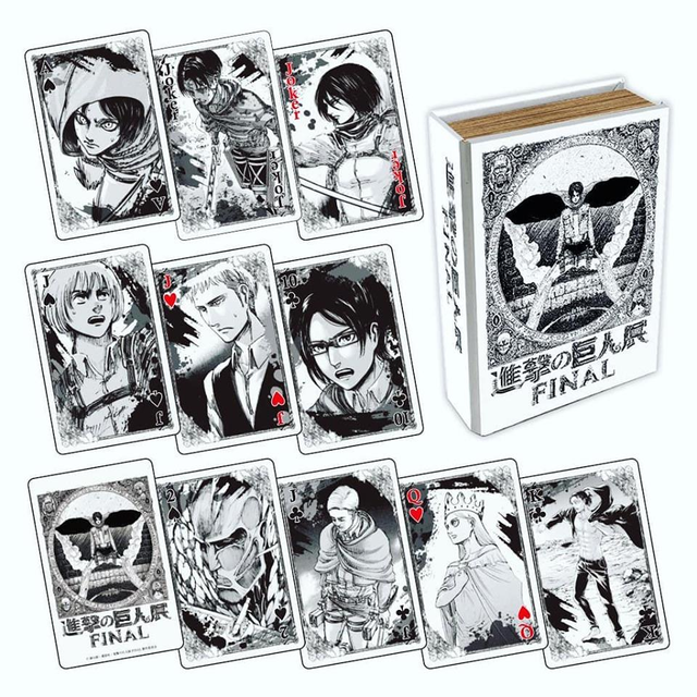 Ý nghĩa của những lá bài tây tương ứng với các nhân vật trong manga Attack on Titan - Ảnh 1.