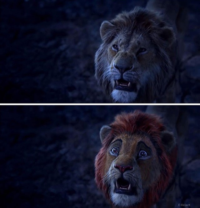 Live-action The Lion King nếu giữ nguyên phong cách nhân vật theo bản hoạt hình thì sẽ thế nào? - Ảnh 13.