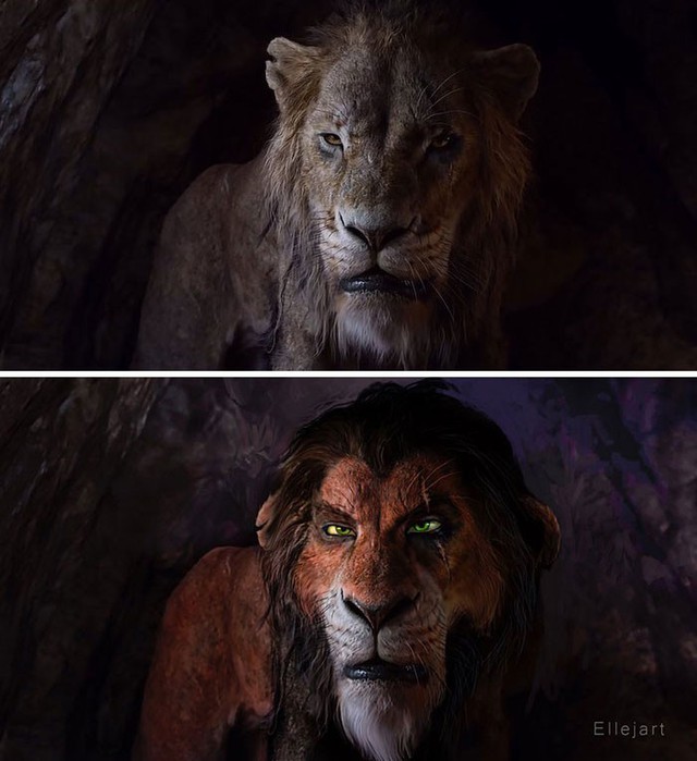 Live-action The Lion King nếu giữ nguyên phong cách nhân vật theo bản hoạt hình thì sẽ thế nào? - Ảnh 1.