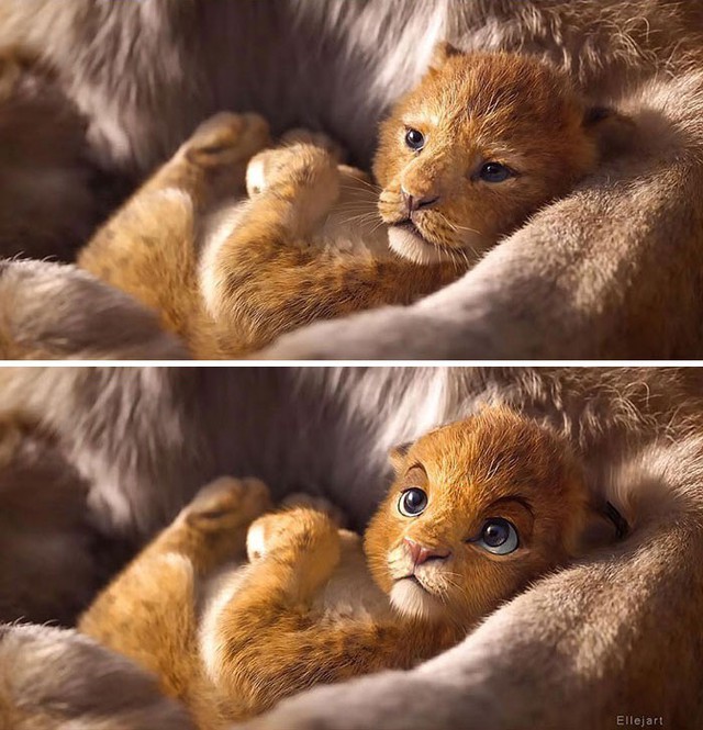 Live-action The Lion King nếu giữ nguyên phong cách nhân vật theo bản hoạt hình thì sẽ thế nào? - Ảnh 4.