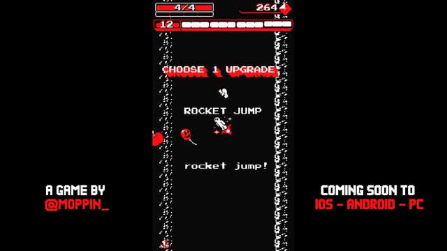 [Game cũ mà hay] Thử sức với Downwell - Tựa game phiêu lưu cổ điển đồ họa pixel nhưng siêu lôi cuốn - Ảnh 2.