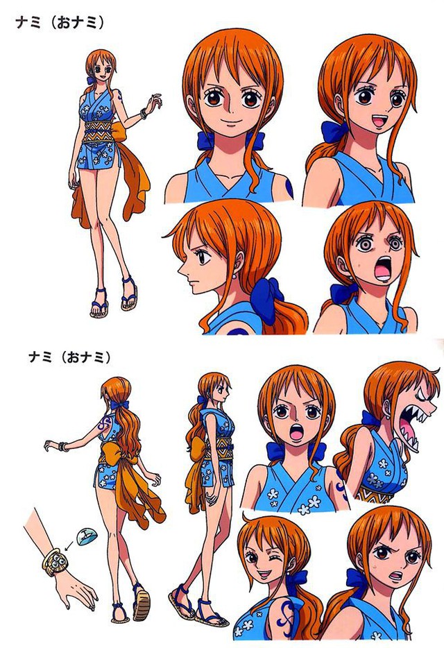 One Piece: Cận cảnh tạo hình các nhân vật tại arc Wano, Nami và Robin của băng Mũ Rơm xinh hết phần thiên hạ - Ảnh 3.