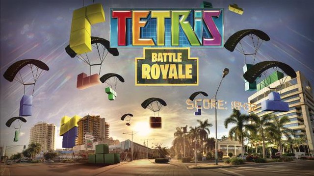 Bây giờ đến cả game xếp hình cũng có Battle Royale, lấy tên Tetris Royale - Ảnh 1.