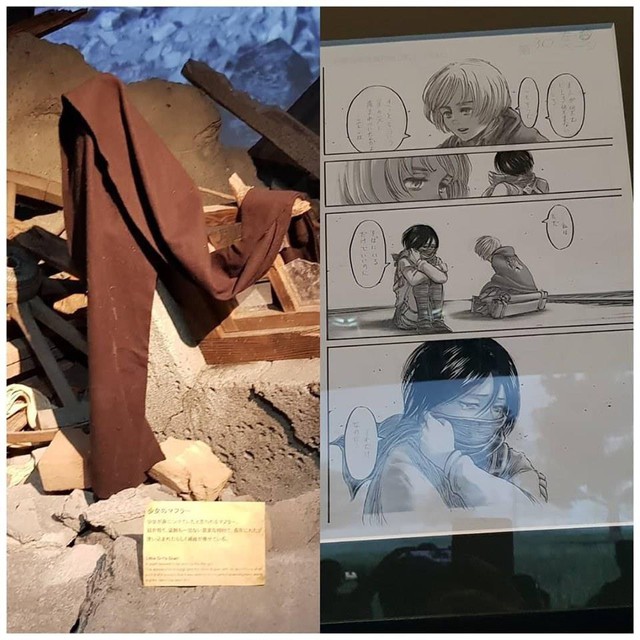 Tổng hợp những mẫu vật được trưng bày ở triển lãm cuối cùng của Manga Attack on Titan tại Nhật (Phần 1) - Ảnh 4.
