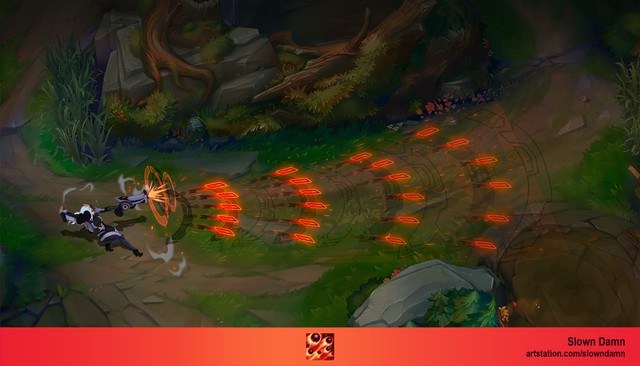 LMHT: Trầm trồ với skin Morgana Hắc Tinh đẹp tới từng chi tiết, rất tiếc chỉ là trang phục fanmade - Ảnh 9.