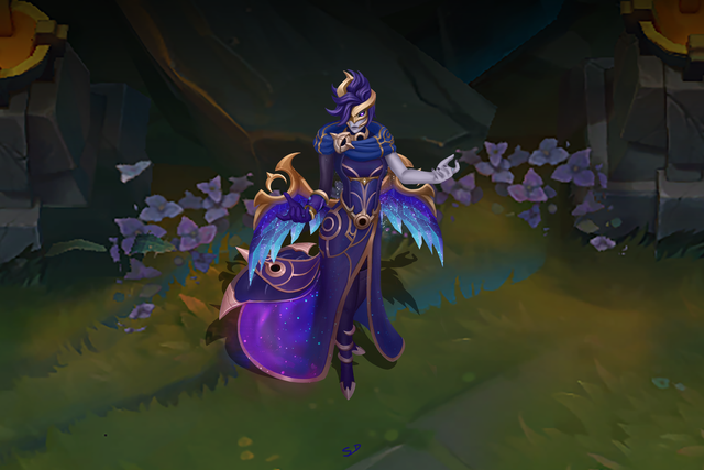 LMHT: Trầm trồ với skin Morgana Hắc Tinh đẹp tới từng chi tiết, rất tiếc chỉ là trang phục fanmade - Ảnh 2.