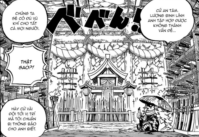 One Piece: Thu Thủy hoàn về Wano, Zoro được gái đẹp 2 tay dâng danh kiếm huyền thoại Diêm Vương - Ảnh 5.