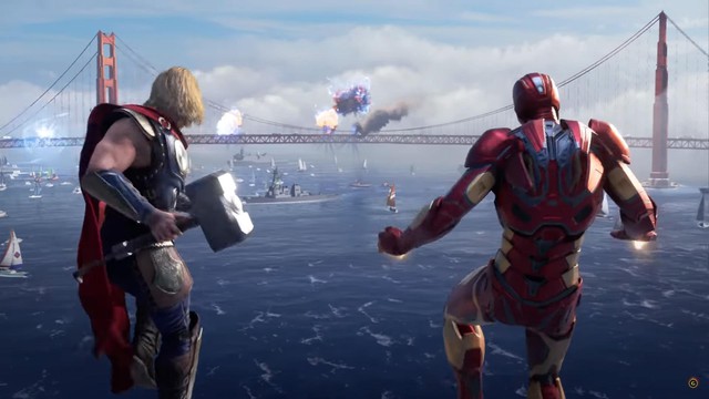 Bị gạch đá tơi bời, tuy nhiên Marvels Avengers bất ngờ quay trở lại với video gameplay cực kỳ mãn nhãn - Ảnh 3.