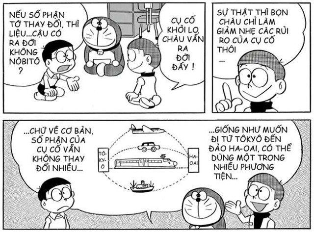 Phát hiện: Đưa cả nghịch lý ông nội vào truyện, Doraemon vượt tầm truyện tranh thiếu nhi lâu rồi! - Ảnh 3.