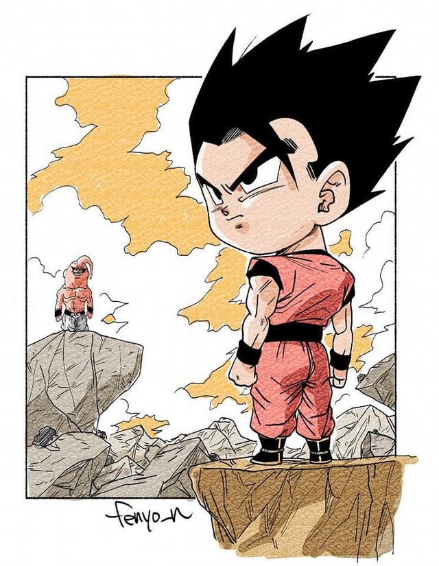 Trở về tuổi thơ với loạt fanart Dragon Ball theo phong cách chibi cực chất - Ảnh 20. Trở về tuổi thơ với loạt fanart Dragon Ball theo phong cách chibi cực chất - Ảnh 20.