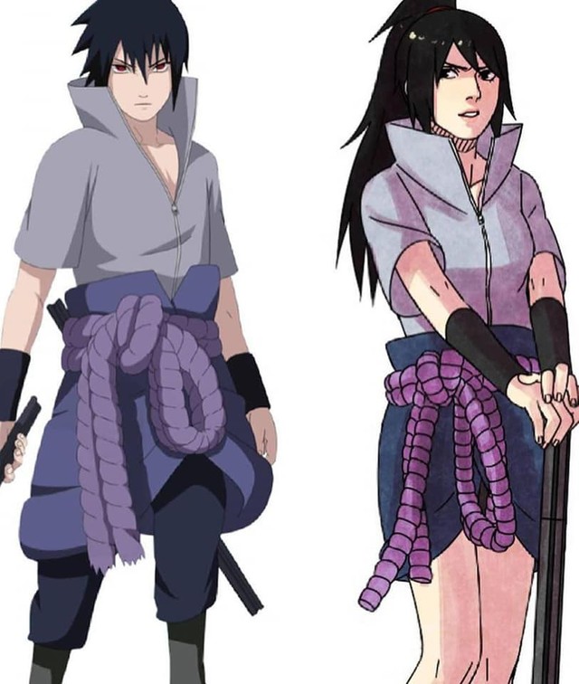 Phiên bản chuyển giới của các nhân vật trong Naruto: Đẹp và ngầu hơn cả bản chính - Ảnh 2.
