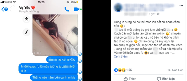 Chỉ cãi nhau với bạn gái mấy ngày, chàng trai sốc nặng khi phát hiện người yêu khỏa thân nằm chụp ảnh nóng với người khác trong Facebook - Ảnh 1.
