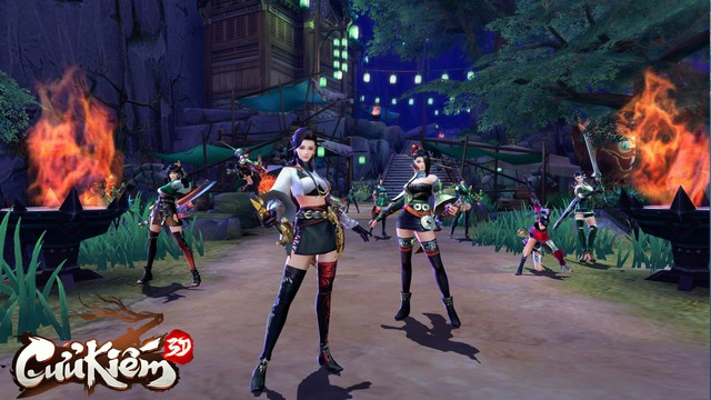 Lọt vào mắt xanh của cả Tencent lẫn SohaGame, đồ họa của Cửu Kiếm 3D khủng đến mức nào? - Ảnh 4. Lọt vào mắt xanh của cả Tencent lẫn SohaGame, đồ họa của Cửu Kiếm 3D khủng đến mức nào? - Ảnh 4.