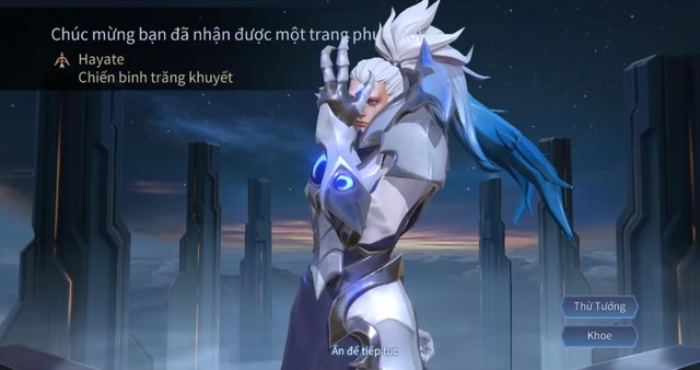 Liên Quân Mobile: Hayate Trăng Khuyết được bán ở vòng quay tích điểm, game thủ khen rẻ mà chất - Ảnh 4. Liên Quân Mobile: Hayate Trăng Khuyết được bán ở vòng quay tích điểm, game thủ khen rẻ mà chất - Ảnh 4.