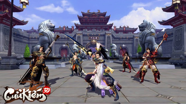 Lọt vào mắt xanh của cả Tencent lẫn SohaGame, đồ họa của Cửu Kiếm 3D khủng đến mức nào? - Ảnh 5. Lọt vào mắt xanh của cả Tencent lẫn SohaGame, đồ họa của Cửu Kiếm 3D khủng đến mức nào? - Ảnh 5.