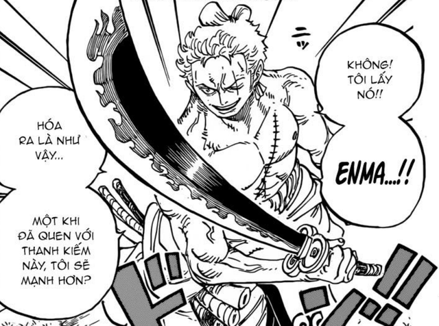 One Piece 955: Luffy luyện thành haki, Zoro quyết tâm thuần phục Enma và biến nó thành Hắc kiếm - Ảnh 2.