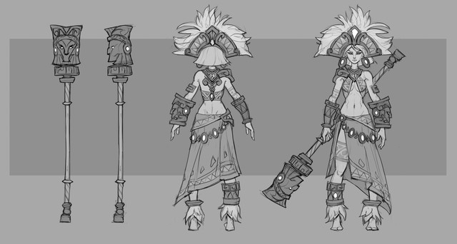 LMHT - Toh-Na: Nữ Thần Mặt Trời - Vị tướng bước ra từ thần thoại qua nét bút sáng tạo của game thủ - Ảnh 3.