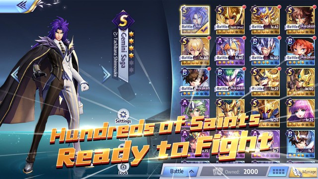 Saint Seiya Awakening - Game đánh theo lượt kế thừa nguyên tác Áo Giáp Vàng đã ra mắt - Ảnh 2.