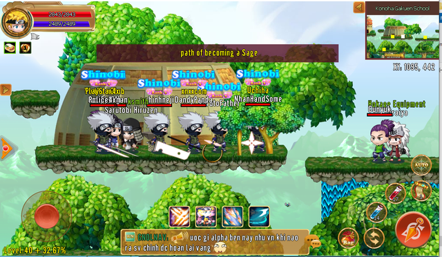 Tân binh mới nổi trên kho trò chơi: Cốt truyện Naruto, gameplay nhập vai, đồ họa Chibi siêu đáng yêu - Ảnh 6. Tân binh mới nổi trên kho trò chơi: Cốt truyện Naruto, gameplay nhập vai, đồ họa Chibi siêu đáng yêu - Ảnh 6.