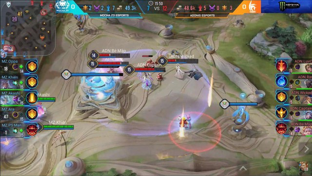 Liên Quân Mobile: Cầm Lindis solo Murad, Khiên ăn trái đắng từ Rin và khiến ZD Esports thua ngược - Ảnh 7. Liên Quân Mobile: Cầm Lindis solo Murad, Khiên ăn trái đắng từ Rin và khiến ZD Esports thua ngược - Ảnh 7.