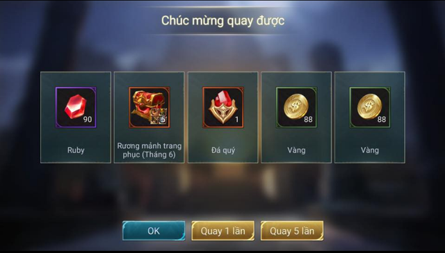 Liên Quân Mobile: Garena tặng game thủ iOS 1 vé quay, dù max Vận May là 250 điểm - Ảnh 8. Liên Quân Mobile: Garena tặng game thủ iOS 1 vé quay, dù max Vận May là 250 điểm - Ảnh 8.