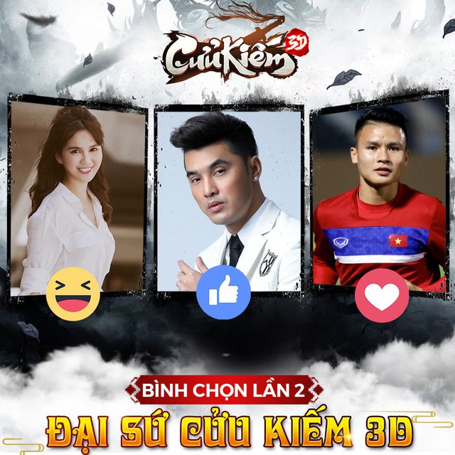 Cửu Kiếm 3D mở bình chọn Đại Sứ Thương Hiệu, 500 anh em đồng loạt gọi tên “nữ hoàng nội y” - Ảnh 2. Cửu Kiếm 3D mở bình chọn Đại Sứ Thương Hiệu, 500 anh em đồng loạt gọi tên “nữ hoàng nội y” - Ảnh 2.