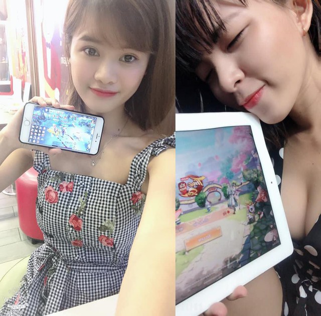 “Cưng muốn xỉu” game thủ nhí “được” bố trưng dụng tham gia event lấy quà, bé tí đã có nét “hot girl” - Ảnh 2. “Cưng muốn xỉu” game thủ nhí “được” bố trưng dụng tham gia event lấy quà, bé tí đã có nét “hot girl” - Ảnh 2.