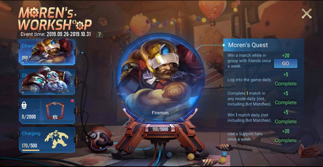 Liên Quân Mobile: Garena tặng FREE Moren Lính Cứu Hỏa nhưng vẫn bị chê bai nặng nề - Ảnh 1. Liên Quân Mobile: Garena tặng FREE Moren Lính Cứu Hỏa nhưng vẫn bị chê bai nặng nề - Ảnh 1.