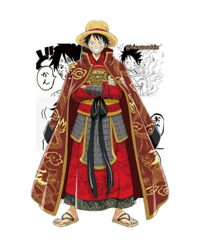 One Piece: Luffy và đồng bọn cực chất trong trang phục nhập gia tùy tục ở Wano - Ảnh 1.