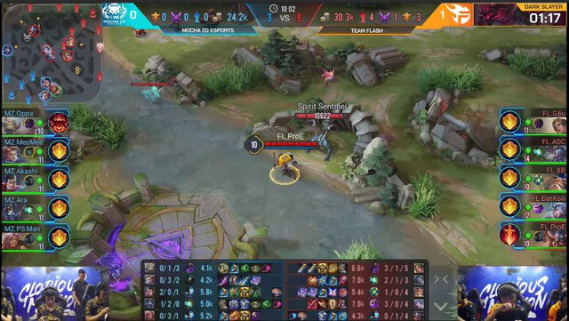 Liên Quân Mobile: Team Flash hủy diệt ZD Esports khiến người xem tưởng Cao Thủ đấu Bạch Kim - Ảnh 3. Liên Quân Mobile: Team Flash hủy diệt ZD Esports khiến người xem tưởng Cao Thủ đấu Bạch Kim - Ảnh 3.